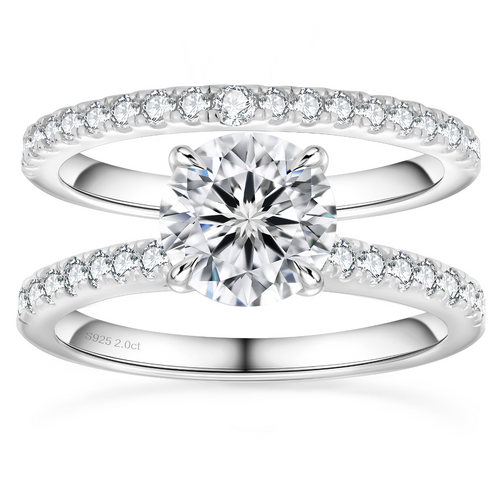 The Éternelle Bridal Set (Silver)